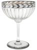 ART DECO STERLING SILVER OVERLAY LARGE GLASS GOBLETS PIC-4