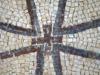 ANCIENT BYZANTINE PERIOD MOSAIC BYZANTINE CROSS PIC-2