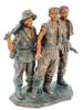 VINTAGE AMERICAN SCULPTURE SUNBEAM VIETNAM US SOLDIERS PIC-1