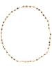 ANCIENT ROMAN GOLD NECKLACE WITH GLASS BEADS PIC-1