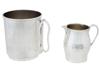 VINTAGE TIFFANY STERLING SILVER CUP AND CREAMER PIC-0