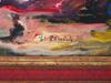 SIGNED MILTON RESNICK AMERICAN ABSTRACT OIL PAINTING PIC-2