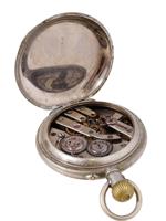 LOT OF VARIOUS ANTIQUE POCKET WATCHES AND CHRONOMETER