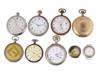 LOT OF VARIOUS ANTIQUE POCKET WATCHES AND CHRONOMETER PIC-0