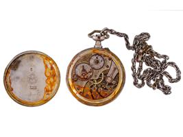 FOUR ANTIQUE 900 AND 800 SILVER POCKET WATCHES