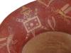 ANCIENT PRE COLUMBIAN MAYA POTTERY BOWL W RELIEF DECOR PIC-6