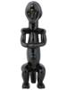 CENTRAL AFRICA GABON WOODEN FANG BYERI FIGURINE PIC-0