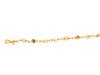 ANCIENT ROMAN GOLD AND GLASS BEADED BRACELET PIC-3