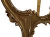 VINTAGE CARVED WOOD GILT FLOOR EASEL FOR PAINTINGS PIC-5