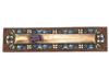 RUSSIAN JUDAICA 84 SILVER CLOISONNE ENAMEL MEZUZAH PIC-1