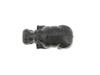 RUSSIAN CARVED BLACK JADE RUBY FIGURE OF A HIPPO PIC-5