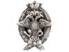 RUSSIAN SILVER MILITARY BADGE FOR LOCAL TROOPS PIC-0