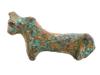 ANCIENT ARCHEOLOGICAL LURISTAN BRONZE BULL FIGURINE PIC-1