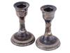 VINTAGE ZADOK ISRAEL STERLING SILVER CANDLESTICKS PIC-1