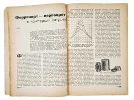 1933 RUSSIAN SOVIET RADIO ENGINEERING MAGAZINE ISSUE