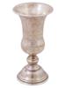 VINTAGE JUDAICA STERLING SILVER ETCHED KIDDUSH CUP PIC-1