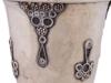 VINTAGE JUDAICA STERLING SILVER FILIGREE KIDDUSH CUP PIC-6