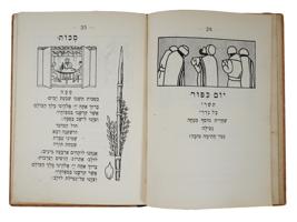 S. ROSENFELDER BOOK ALPHABET IN YIDDISH VOL 1 1932