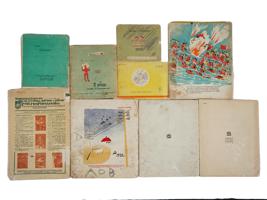 9 ANTIQUE AND VINTAGE RUSSIAN SOVIET CHILDREN BOOKS