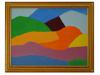 AFTER ETEL ADNAN ARAB AMERICAN ABSTRACT PAINTING PIC-0