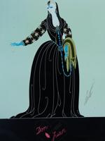 ERTE DON JUAN LITHOGRAPHIC POSTER SIGNED IN PLATE