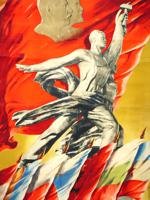 1948 SOVIET PROPAGANDA POSTER EASTERN BLOC