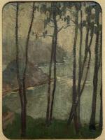 ANTIQUE CANADIAN OIL PAINTING BY TOM THOMSON