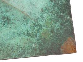 GERMAN WMF IKORA GILT METAL VERDIGRIS PLATE