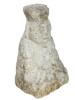 ANTIQUE JOSEON DYNASTY STONE MONK STATUE PIC-0