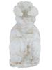 ANCIENT SUMERIAN HAND CARVED MARBLE SPHINX FIGURINE PIC-3