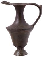 ANTIQUE GRAND TOUR MINIATURE BRONZE JUG