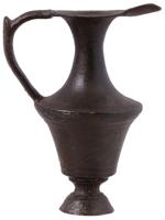 ANTIQUE GRAND TOUR MINIATURE BRONZE JUG