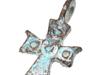 ANCIENT BYZANTINE BRONZE CROSS PENDANTS PIC-4