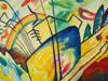 ABSTRACT RUSSIAN PAINTING AFTER WASSILY KANDINSKY PIC-1