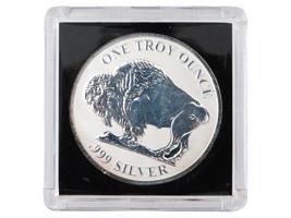 AMERICAN ONE TROY OUNCE 999 SILVER BUFFALO COIN