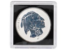 AMERICAN ONE TROY OUNCE 999 SILVER BUFFALO COIN