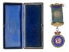 ENGLISH MASONIC GLE SILVER AND ENAMEL MEDAL IOB PIC-1