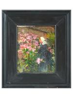 ANTIQUE DUTCH IMPRESSIONIST LAREN SCHOOL PAINTING