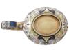 RUSSIAN GILT SILVER CLOISONNE ENAMEL KOVSH LADLE PIC-5