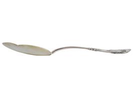 LARGE RUSSIAN 84 SILVER CAKE SERVING SPOON