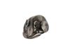 RUSSIAN 88 SILVER MOUSE FIGURE W RUBY STONE EYES PIC-1