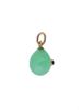 RUSSIAN 14K GOLD AND JADE WITH RUBY EGG PENDANT PIC-3