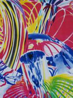 AMERICAN ABSTRACT LITHOGRAPH BY JAMES ROSENQUIST