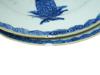 ANTIQUE CHINESE EXPORT BLUE WHITE PORCELAIN PLATES PIC-3