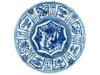 CHINESE WANLI MING DYNASTY BLUE WHITE PORCELAIN PLATE PIC-1