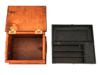 LOT OF TWO VINTAGE AMERICAN WOODEN JEWELRY BOXES PIC-4