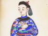 ANTIQUE CHINESE QING PORTRAIT GOUACHE PAINTINGS PIC-1