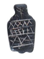 ANCIENT EGYPTIAN ENGRAVED STEATITE PENDANT