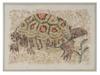 ANCIENT ROMAN STONE MOSAIC OF TURTLE C 200 BC PIC-0