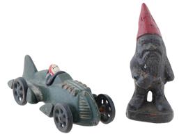 VINTAGE HUBLEY CAST IRON TOYS FIGURES